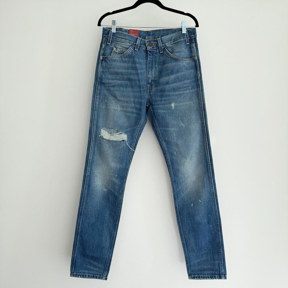 LVC Levi’s Vintage Clothing Big E Jeans‎ Mens 30X32 1960 Orange Tab 606XX Fade